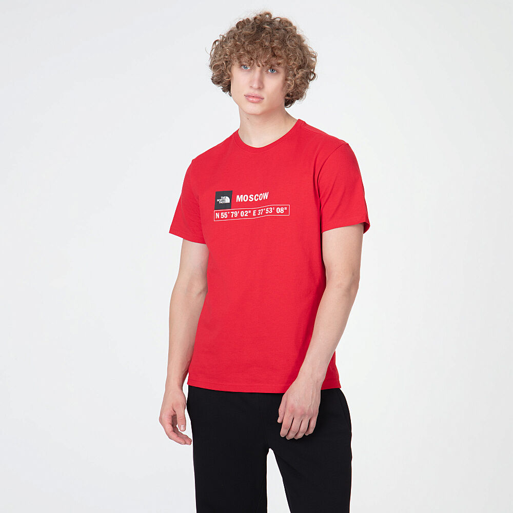 Мужская футболка The North Face GPS Tee Moscow NF0A82I36821 фото 1