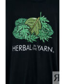 Черный лонгслив 'HERBAL IN THE YARN' 24AW12CS331/BLACK фото 4