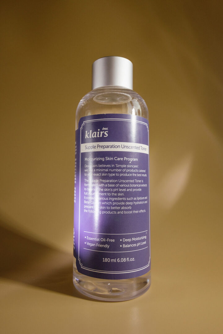 Тонер увлажняющий без масел и запаха KLAIRS Supple Preparation Unscented To