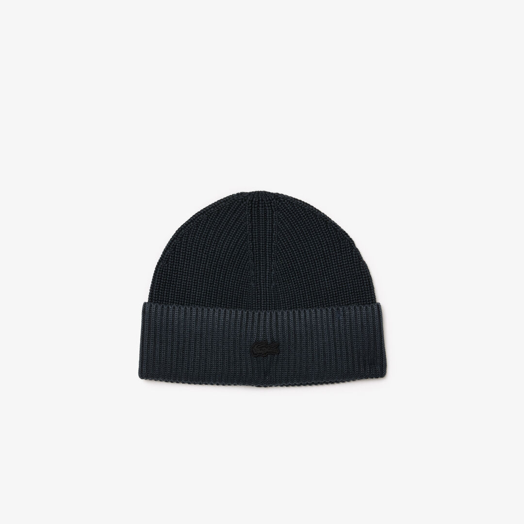 Шапка-бини из хлопка Lacoste Unisex фото 1