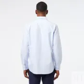 Мужская хлопковая рубашка Lacoste Slim Fit фото 2