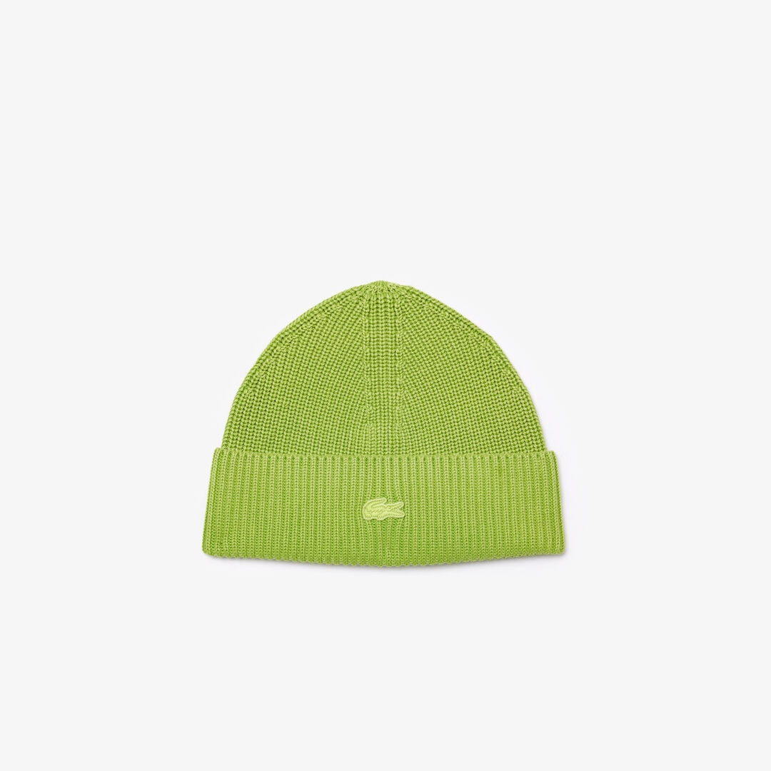 Шапка-бини из хлопка Lacoste Unisex фото 1