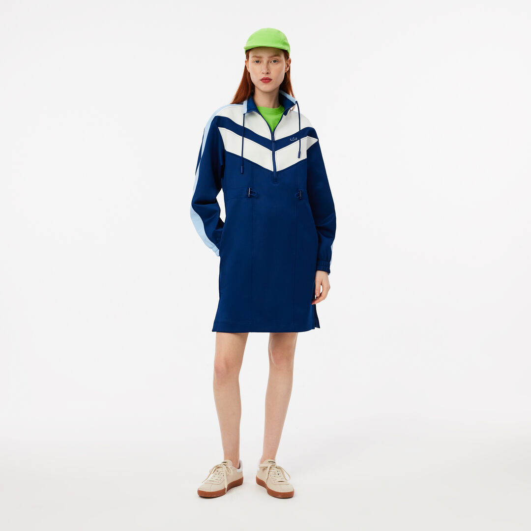 Женское платье-толстовка Lacoste на молнии фото 1