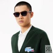 Мужской кардиган Lacoste из кардочесаной шерсти фото 3