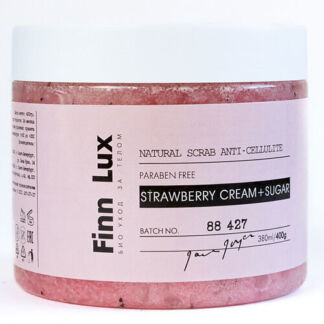 FINNLUX Скраб для тела "Strawberry cream+sugar" 380.0