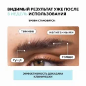 Сыворотка для роста бровей и ресниц XBROW Eyebrow Conditioner 3,5 мл фото 5