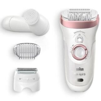 BRAUN Braun эпилятор  Silk-epil 9 Beauty SES 9-985 с щёточкой ,сухая/влажна