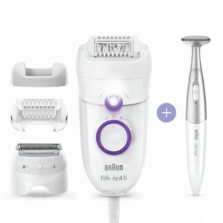 BRAUN Braun эпилятор Silk-epil 5 Series 5-825P 28 пинцетов,с подсветкой