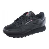 Женские кроссовки Reebok Classic Leather, черный RE015O0GN-Q11 фото 4