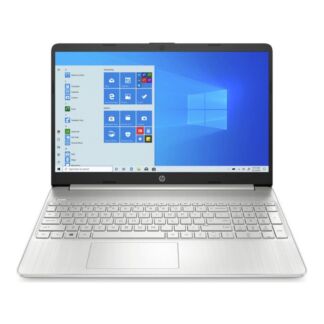 Ноутбук HP 15s-fq2000ne 15.6" FullHD 4ГБ/256ГБ, серебряный, английская/араб