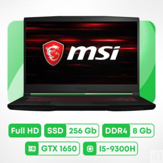 Игровой ноутбук MSI GF63 9SC 15.6'', 8 Гб/256 Гб, черный, английская клавиа