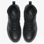 Зимние кроссовки Nike Manoa Leather, чёрный 454350-003 | BLACK фото 2