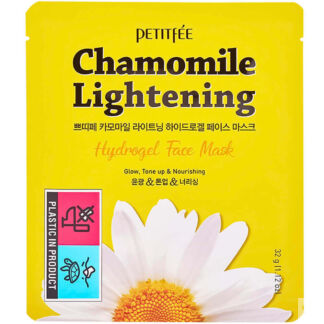 Гидрогелевая маска Petitfee Chamomile Lightening Hydrogel Mask