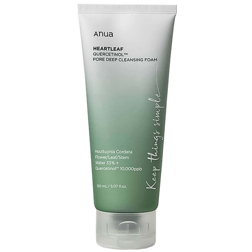 Пенка для умывания Anua Heartleaf Quercetinol Pore Deep Cleansing Foam фото 1