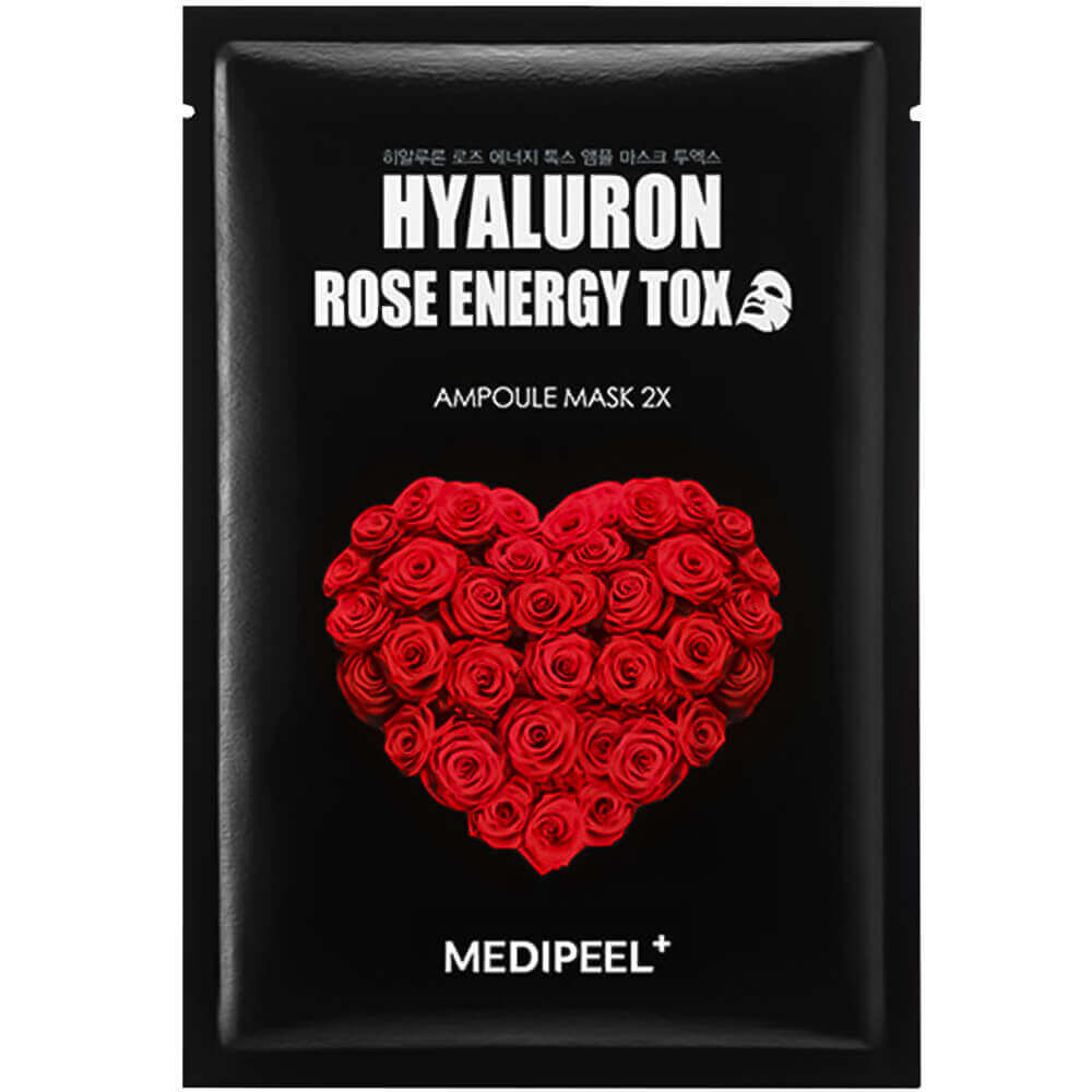 Тканевая маска Medi-Peel Hyaluron 100 Rose Energy Tox фото 1