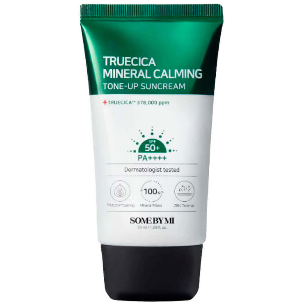 Солнцезащитный крем SOME BY MI Truecica Mineral Calming Tone-Up Sunscreen 5 фото 1