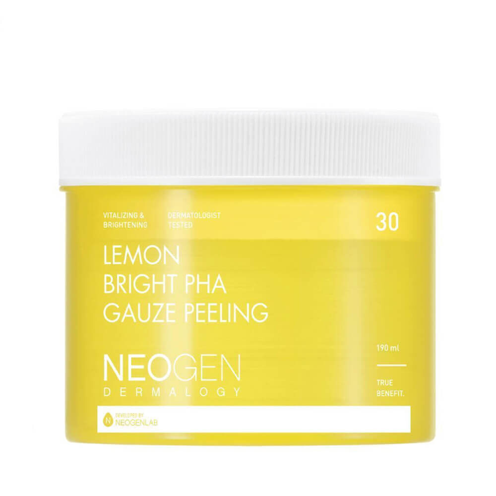 Пилинг-пэды Neogen Dermalogy Lemon Bright PHA Gauze Peeling фото 1
