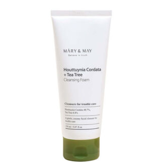 Пенка для умывания Mary&May Houttuynia Cordata + Tea Tree Cleansing Foam