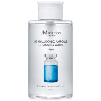 Очищающая вода JM Solution H9 Hyaluronic Ampoule Cleansing Water Aqua