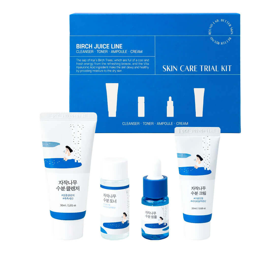 Набор миниатюр ROUND LAB Birch Juice Trial Kit фото 1