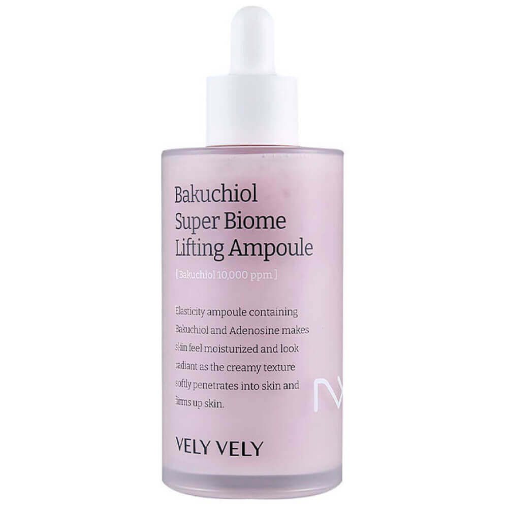 Сыворотка для лица Vely Vely Bakuchiol Super Biome Lifting Ampoule фото 1