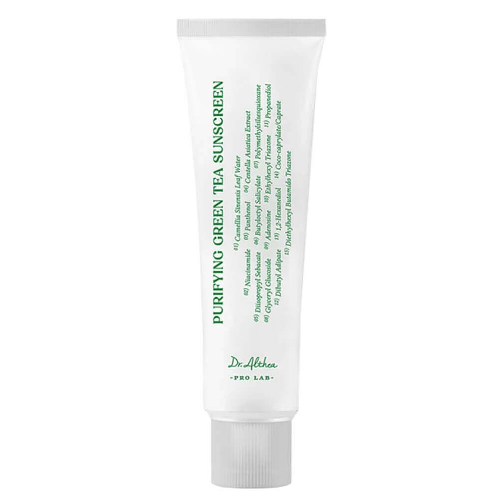 Солнцезащитный крем Dr. Althea Purifying Green Tea Sunscreen SPF 50+PA++++ фото 1