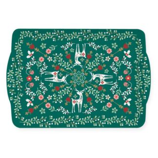 Поднос Easy life Christmas Folk 33x22см