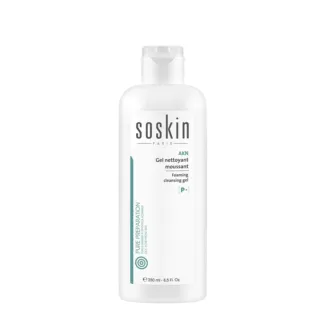 SOSKIN Гель очищающий для кожи с акне / P+ Gel doux nettoyant purifiant 250