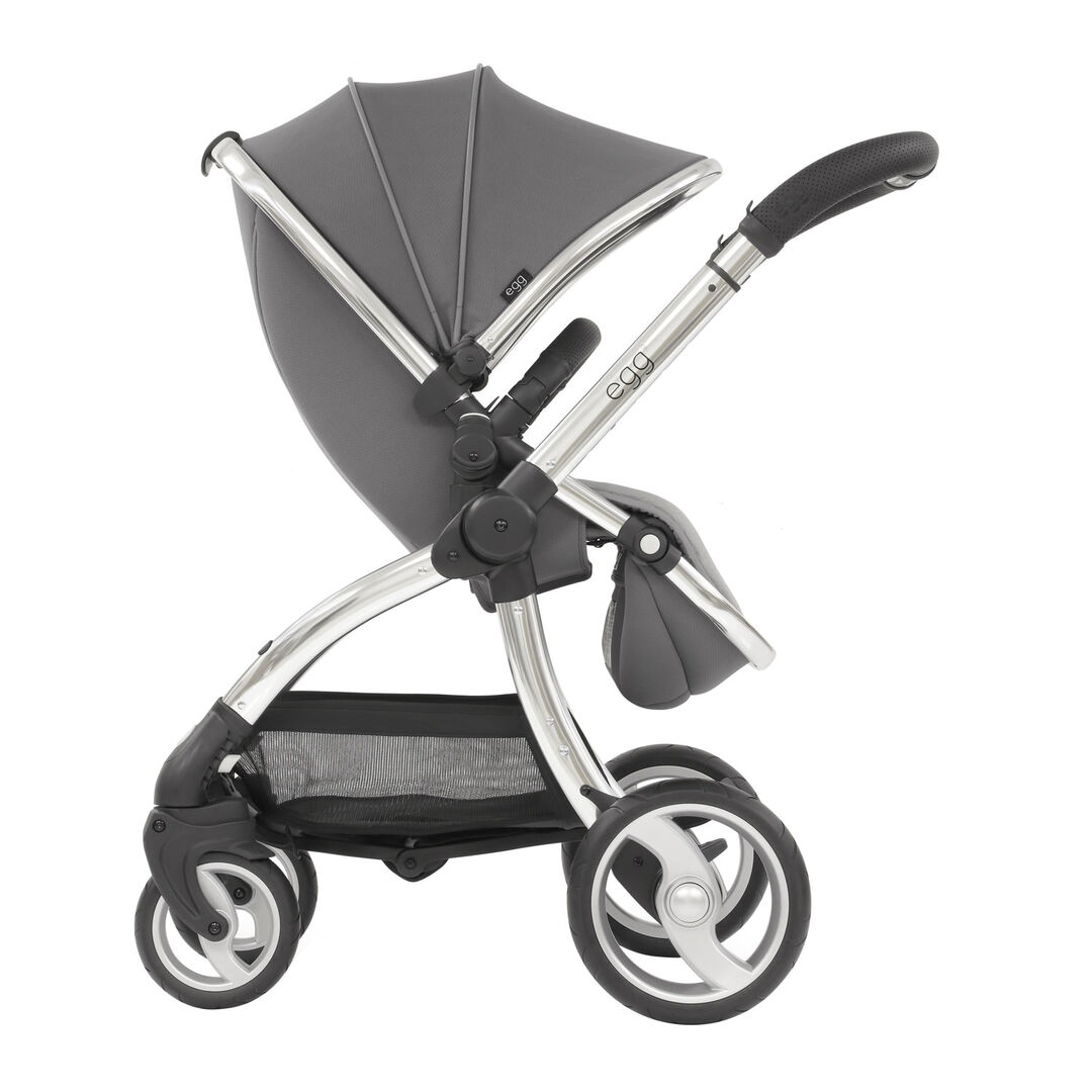 Коляска egg Stroller Anthracite & Chrome Chassis фото 1