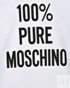 Футболка с принтом "100% Pure Moschino" фото 3