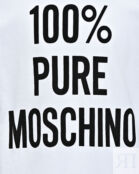 Платье с принтом "100% Pure Moschino" фото 4