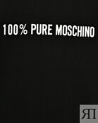 Футболка с принтом "100% Pure Moschino" фото 3