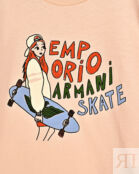 Футболка с принтом "Emporio Armani Skate" фото 3