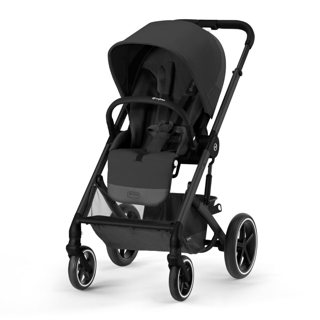 Коляска прогулочная Balios S Lux BLK Moon Black CYBEX фото 1