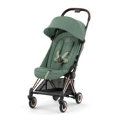 Коляска Coya Rosegold Leaf Green CYBEX фото 3