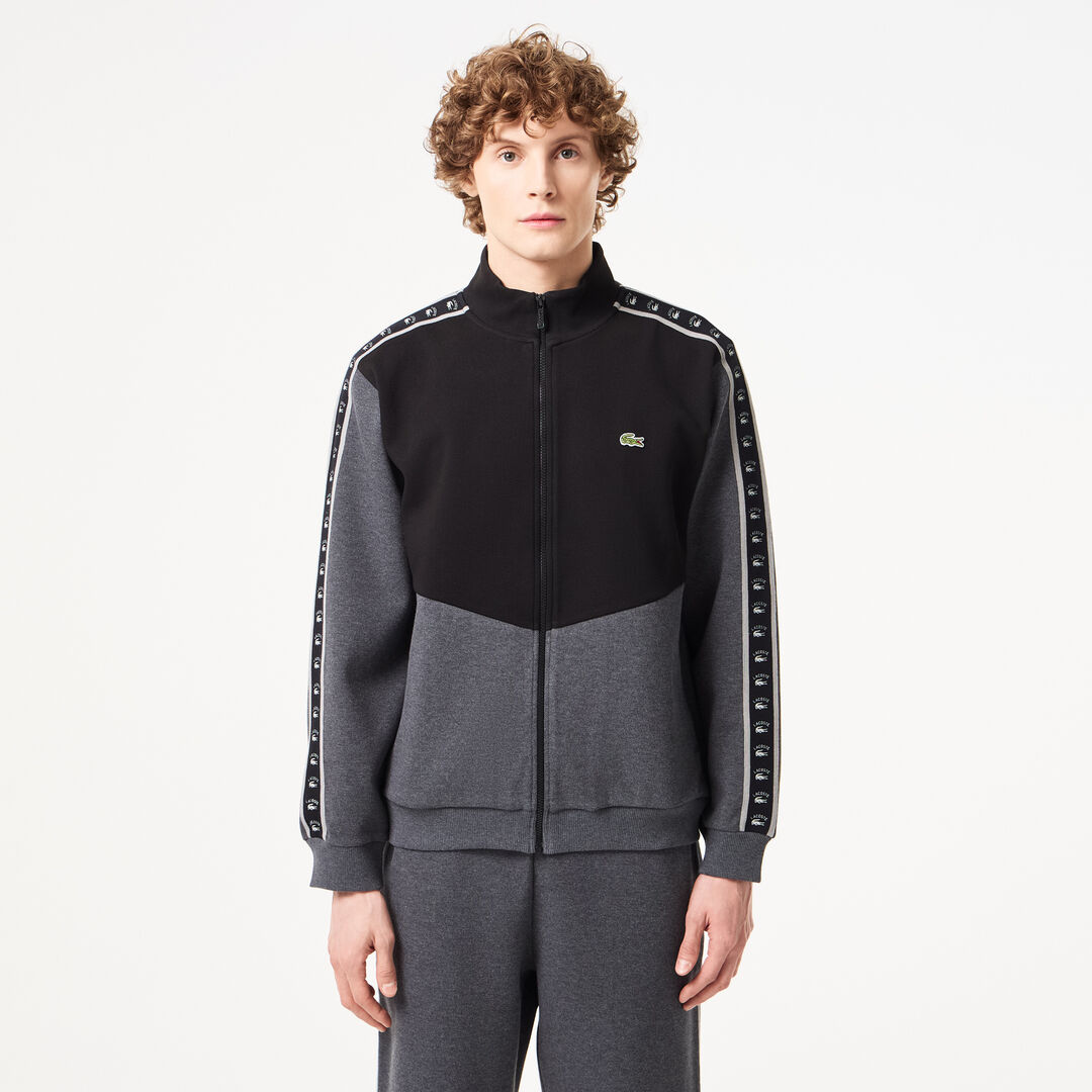 Мужской лонгслив Lacoste на молнии фото 1