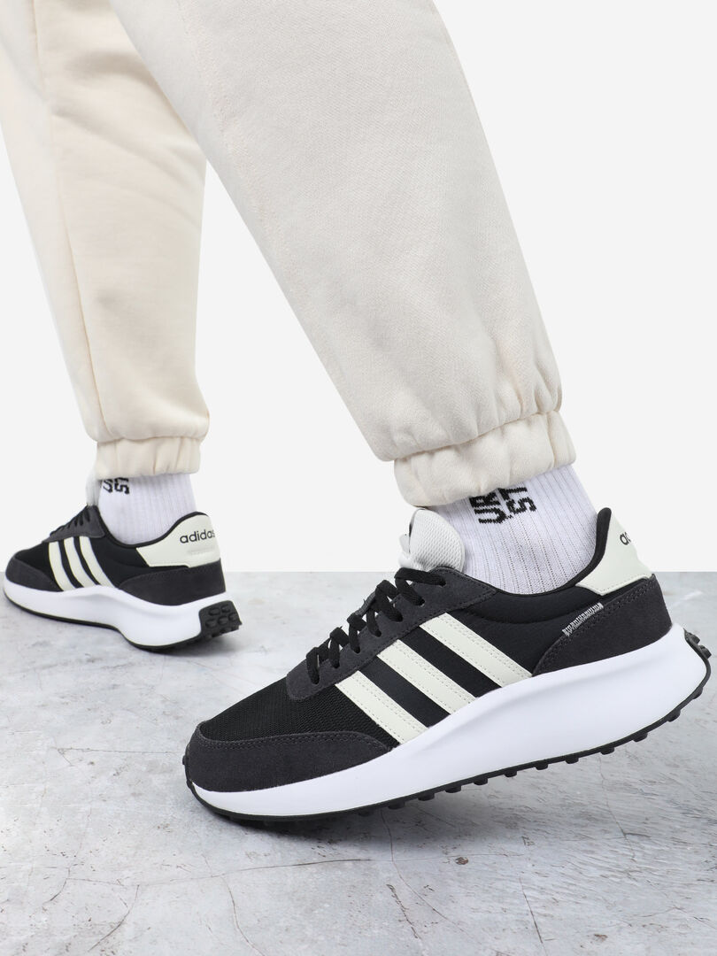 Кроссовки женские adidas Run 70S, Черный GW5609A01-. фото 1