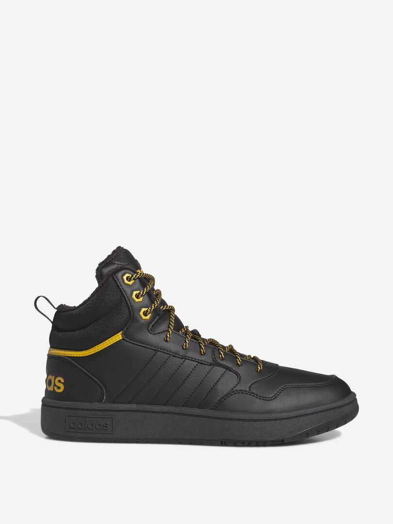 Кеды утепленные мужские adidas Hoops 3.0 MID WTR, Черный IG7928A01-. фото 1