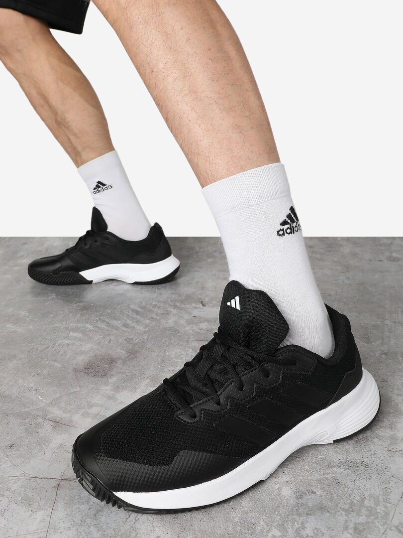 Кроссовки мужские adidas Gamecourt 2, Черный IG9567A01-. фото 1