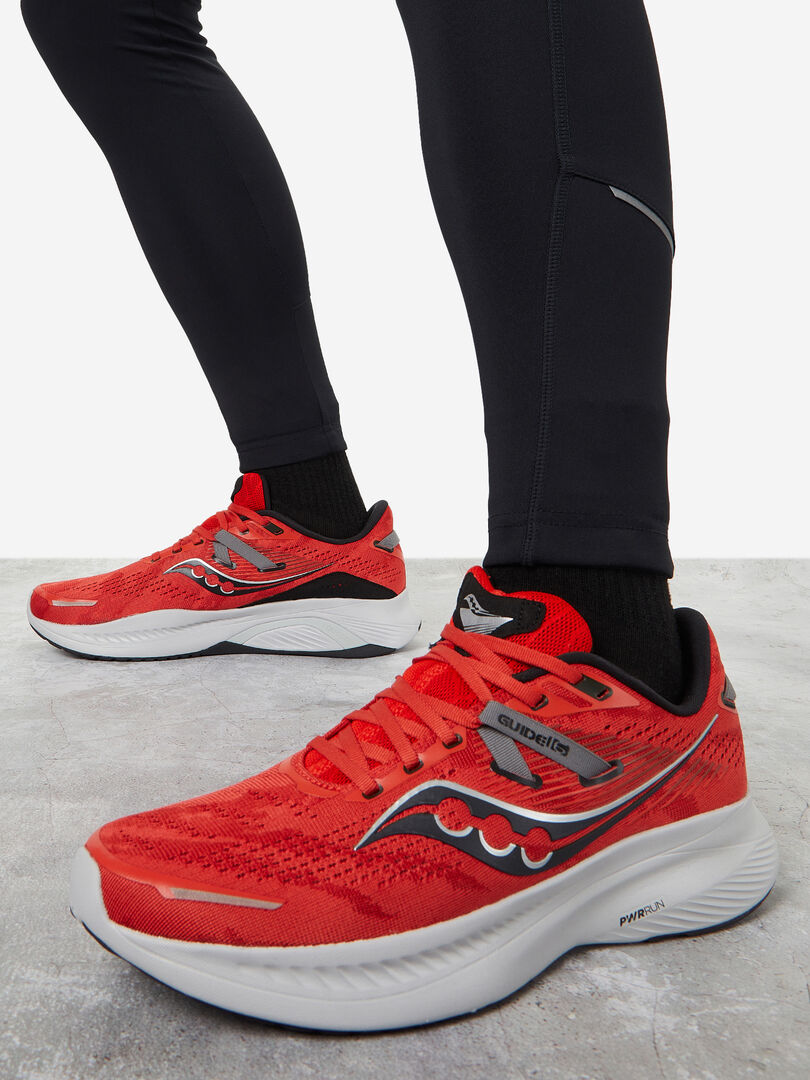 Кроссовки мужские Saucony Guide 16, Красный S20810S3L-33 фото 1