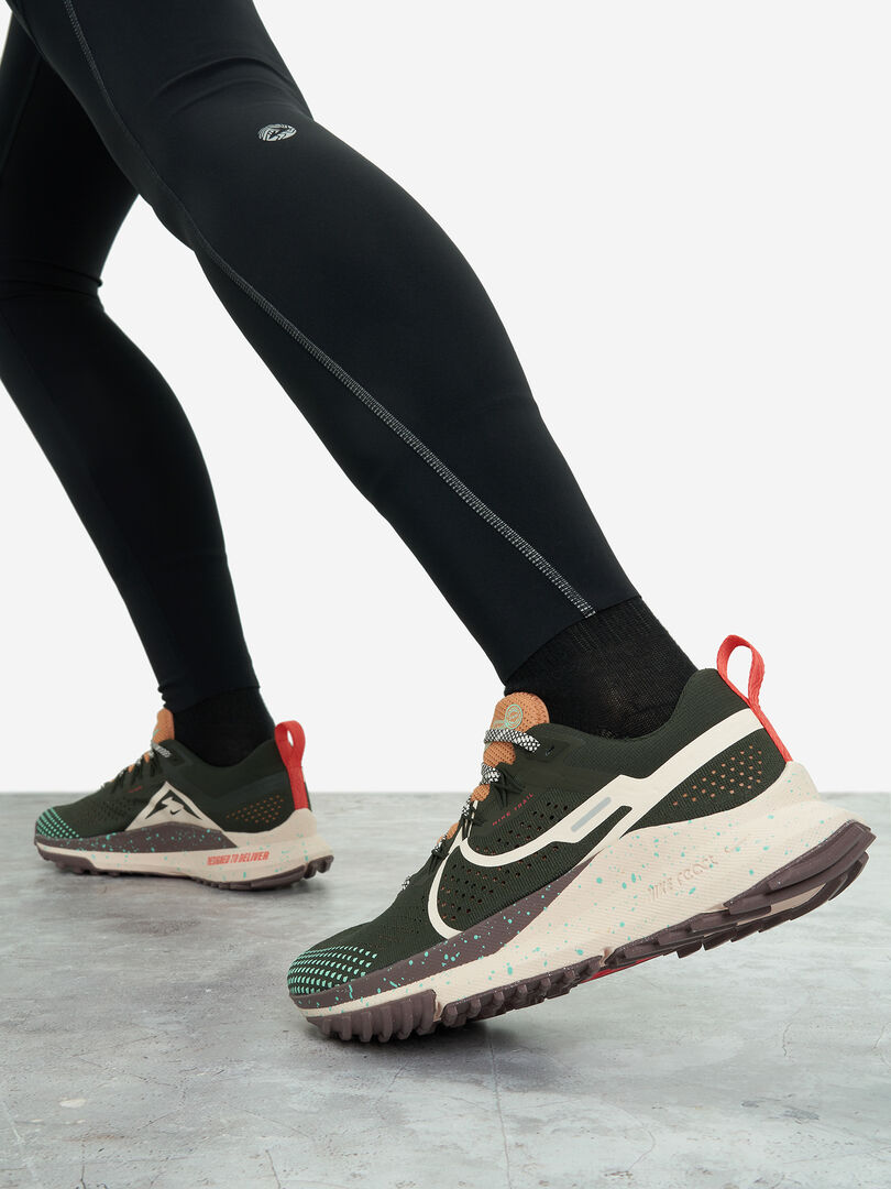 Кроссовки женские Nike React Pegasus Trail 4, Зеленый DJ6159N06-300 фото 1