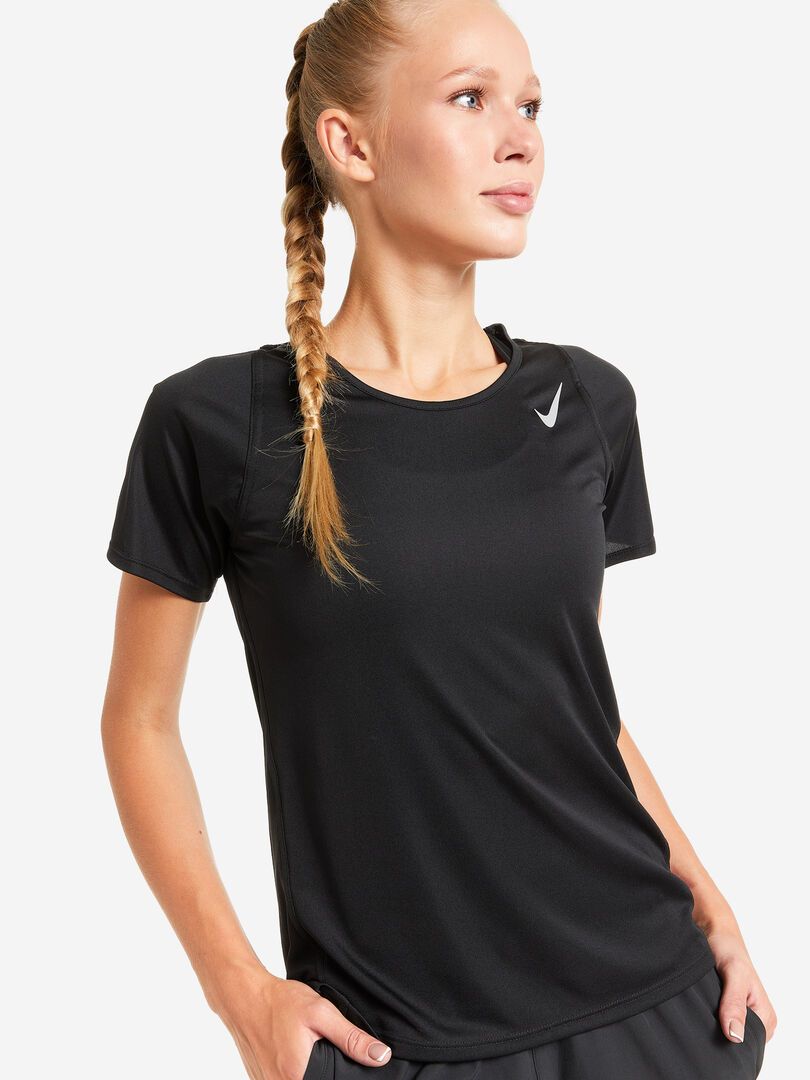 Футболка женская Nike Dri-FIT Race, Черный DD5927N06-010 фото 1