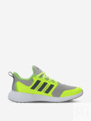 Кроссовки детские adidas FortaRun 2.0 K, Зеленый ID0586A01-. фото 4