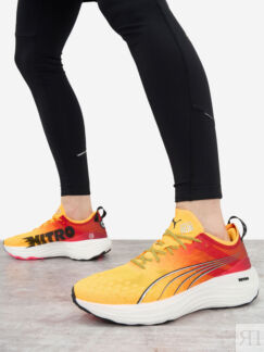 Кроссовки мужские PUMA Foreverrun Nitro Fade, Желтый