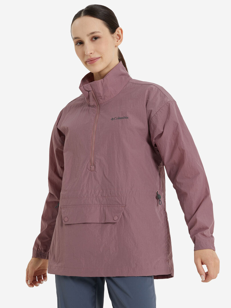 Дождевик женский Columbia Paracutie Anorak Windbreaker, Красный 2071161CLB-609 фото 1