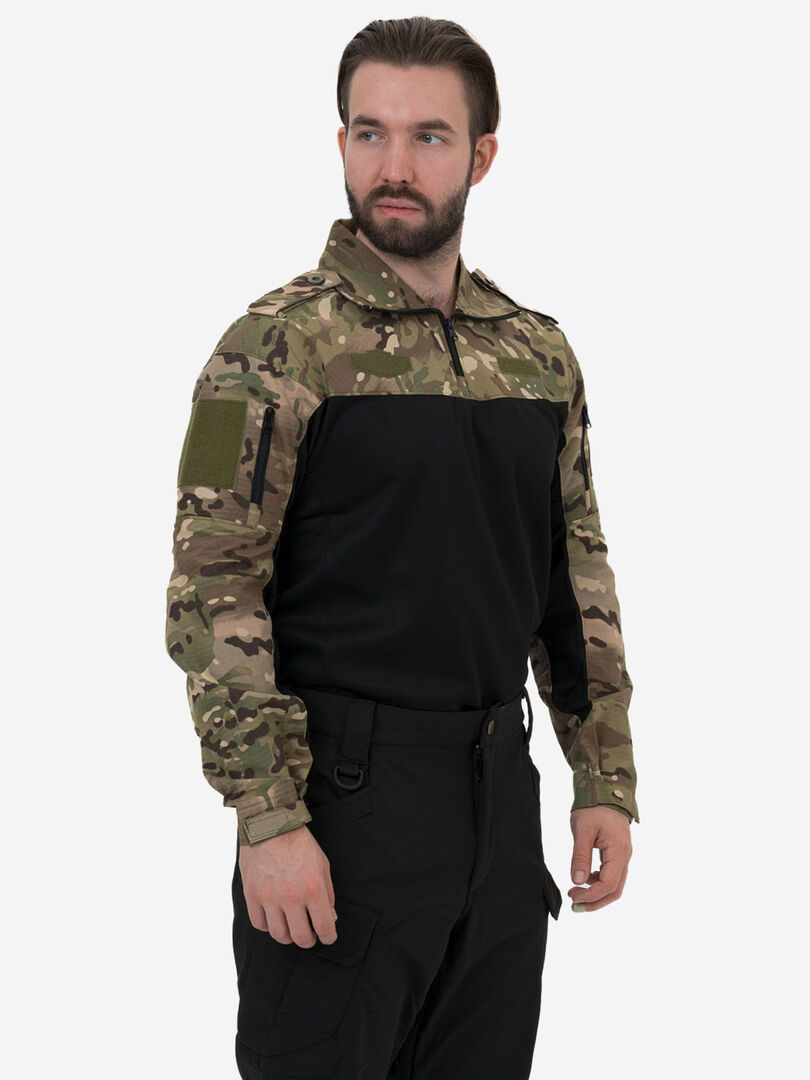 Футболка Remington Tactical Frog Long Sleeve Zipper Collar CP, Черный TM1318OJTYR37-639 фото 1