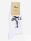 Носки St. Friday Socks - Зебра, Черный ATRSBHOS8B-ZEBRA фото 1