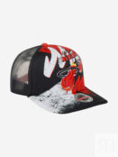 Бейсболка с сеточкой MITCHELL NESS HHSS2993-MHEYYPPPBLCK Miami Heat NBA (че 58-677XDOXM4K-09 фото 2