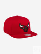 Бейсболка с прямым козырьком MITCHELL NESS HHSS3256-CBUYYPPPRED1 Chicago Bu 58-149XDOXM4K-18 фото 2