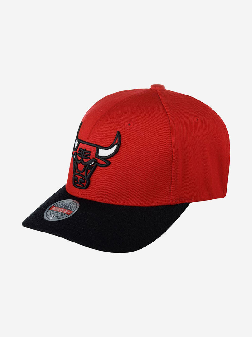 Бейсболка MITCHELL NESS HHSS3265-CBUYYPPPRDBK Chicago Bulls NBA (красный), 58-370XDOXM4K-18 фото 1